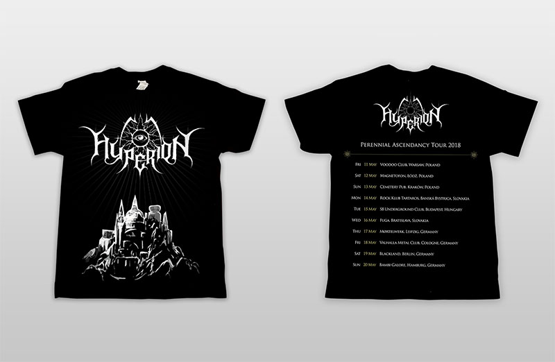 Perennial Ascendancy tour t-shirt