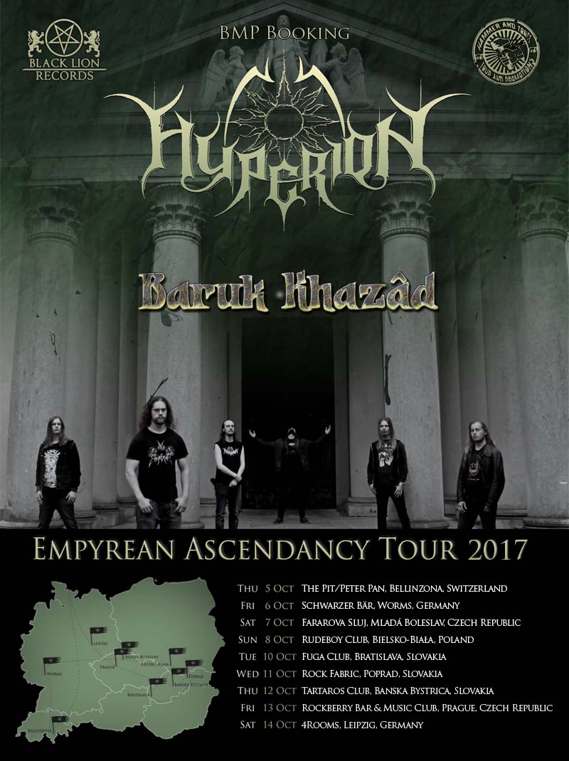 Empyrean Ascendancy tour poster